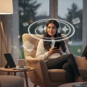 Moteris klausosi audio knygos