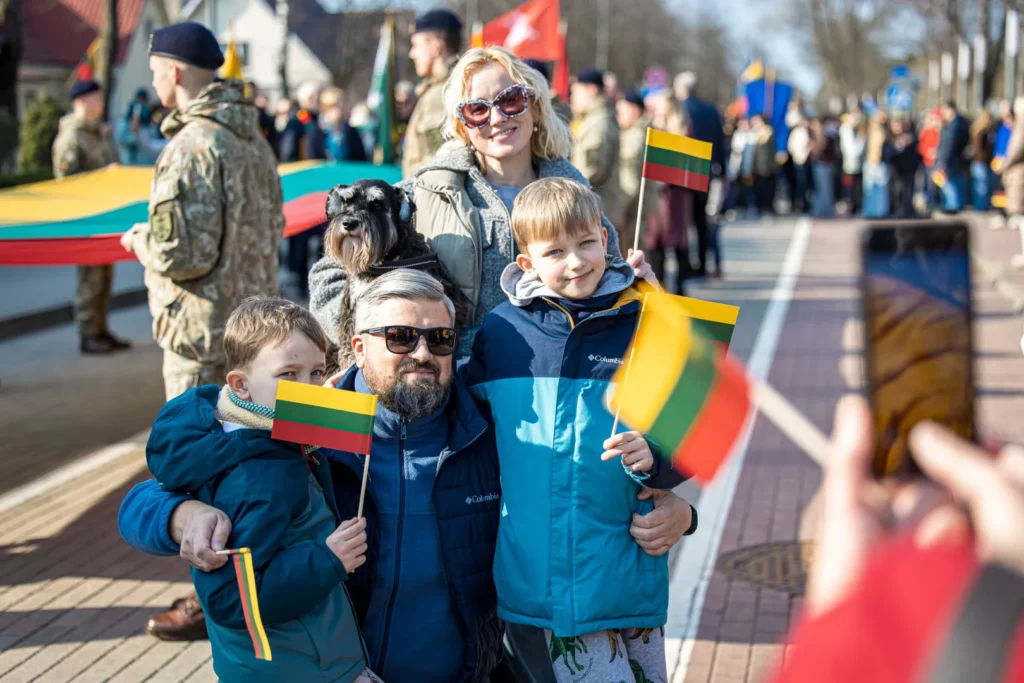 Aldo Kazlausko nuotr. / Akimirka iš Kovo 11-osios minėjimo