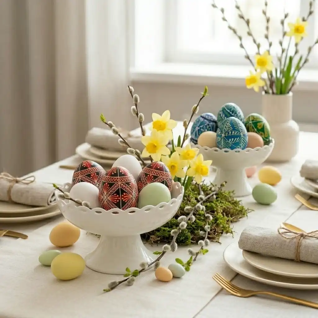 Namų dekoravimas Velykoms