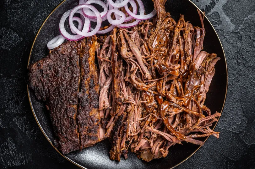 Shutterstock nuotr. / Kepta plėšyta kiauliena