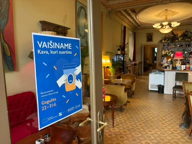 Iniciatyva „Kava, kuri suartina“