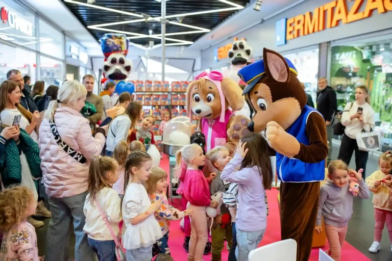 Nemokamos „Šunyčių patrulių“ pramogos „Akropoliuose“