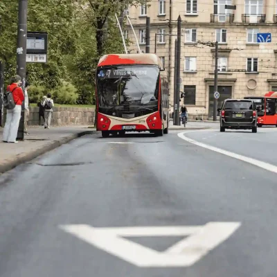 „Vilniaus viešasis transportas“ nuotr. / Troleibusas